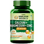 Vlado's Himalayan Organics Calcium + Magnesium + Zinc D3 B12 & K2 Tablets 120 pcs 