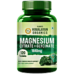 Vlado's Himalayan Organics Magnesium Citrate + Glycinate 1648 mg Tablets 120 pcs