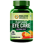 Himalayan Organics Plant Based Eye Care Tablets - Improves Vision, Prevents Irritation 60 pcs 