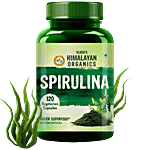 Vlado's Himalayan Organics Spirulina Capsules 120 pcs 