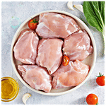 fresho! Chicken Thigh Boneless Without Skin 250 g (3-4 pcs)