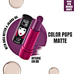 Elle 18 Color Pops Matte Lip Colour 4.3 g W16 Soaked Grape
