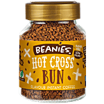 Beanies Flavoured Instant Coffee - Hot Cross Bun 50 g