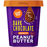 Yoga Bar Crunchy Dark Chocolate Peanut Butter - Sweet & Salty, Protein-rich 400 g