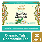 indiSecrets Pure Tulsi Chamomile Tea 36 g (20 Bags x 1.8 g)