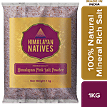 Himalayan Natives Himalayan Pink Salt Powder- Natural 1 kg