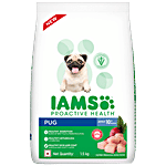 IAMS Dry Dog Food - Proactive Health , Adult 1.5+ Years Pug 1.5 Kg 