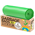 The Honest Home Company Garbage Bag - Oxi-Biodegradable, Eco-Friendly, Medium 30 pcs