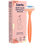 Sanfe Bum Hair Removal Razor - Mid Flex Pivoting Head, Moisture Proof, No Cuts Or Bumps 50 g 