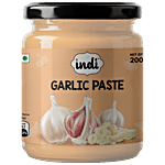 Indi  Garlic Paste 200 g Glass Jar