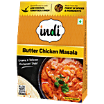 Indi  Butter Chicken Masala - Creamy & Delicious Restaurant Style 50 g Pouch