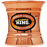 Mr. Copper King MCK Copper Panch Patra Bowl - Medium, For Pooja/Hawan Use 1 pc 