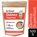 Jus Amazin Organic Quinoa - High Protein Superfood, Rich in Dietary Fiber & Anti-Oxidants 500 g