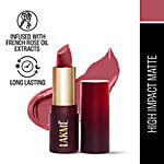 Lakme Cushion Matte Lipstick 4.5 g Pink Flamingo