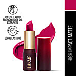 Lakme Cushion Matte Lipstick 4.5 g Pink Petal