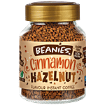 Beanies Flavoured Instant Coffee - Cinnamon Hazelnut, Smooth & Sugar Free 50 g