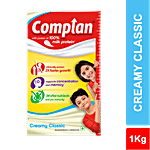 Complan Nutrition Drink Powder - For Kids, Creamy Classic Flavour 1 kg