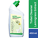 Herbiza Natural Toilet Cleaner - Tough On Germs, Effective Cleaning, Toxin Free 450 ml Bottle