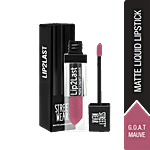 Street Wear Lip2Last Matte Liquid Lipstick - With Vitamin E, 24 Hours Smudge & Transfer Proof 3.15 g G.O.A.T Mauve
