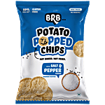 BRB Popped Potato Chips - Salt & Pepper Flavour 25 g Pouch