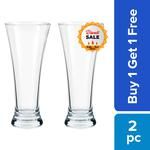 500 ML Dishwasher and Microwave Safe Set of 6 Chill Collection Perfect for Home Krosno Tall Beer Pint Glasses Restaurants and Parties 