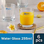 bb home Whisky/ Water Glass - Rio 255 ml (Set of 6)