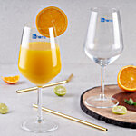 bb home Wine Glass Set - Havana 490 ml (Set of 2)