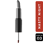 Bella Voste Prime & Pout Liquid Lipstick - Rich In Vitamin E, Moisturises 2.7 ml Nasty Night (03)