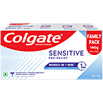 Colgate Sensitive Pro Relief Toothpaste - Argin Technology 70 g (Buy 1 Get 1 Free)