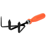 Green Vibes Garden Tool Hand Cultivator - With Plastic Handle, For Gardening Plants 1 pc 