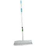 Sparklingbright Flat Mop - Large , Cotton Head With Velcro, For Floor Cleaning 1 pc 