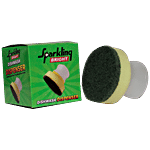 Sparklingbright Dishwash Scrubber With Dispenser - Avoids Wastage, Compact 1 pc