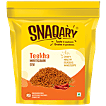 Snaqary Teekha Multigrain Sev - Crispy, Healthy, Delicious & Wholesome 100 g Standy Pouch