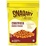 Snaqary Chatpata Kabuli Chana - High In Protein, Healthy, Delicious, Wholesome 140 g Standy Pouch