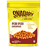Snaqary Peri Peri Chickpeas - High In Protein, Healthy, Delicious, Wholesome 140 g Standy Pouch