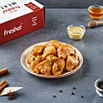 fresho! Honey Mustard Chicken, Marinated 450 g (20-25 pcs)