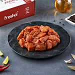 fresho! Fish Chettinad Cubes - Fresh & Juicy, Marinated, Ready To Cook 900 g Vacuum Packed (40-48 pcs 15-20 g each)