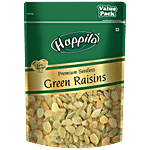 Happilo Premium Seedless Green Raisins - Value Pack 1 kg