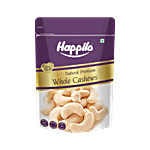 Happilo Natural Premium Whole Cashews - Value Pack 900 g