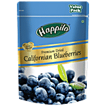 Happilo Premium Dried Californian Blueberries - Value Pack 500 g 