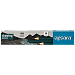 Apsara Drawing Pencils - 3B, Strong Lead, Comfortable Hexagonal Grip 10 pcs 