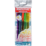Nataraj Gelix II Gel Pens - Blue Ink 5 pcs 