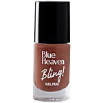 Blue Heaven Bling Nail Paint 8 ml Desert Nude - 201