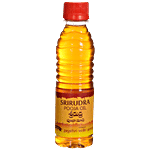 SriRudra Pooja Oil -For Lamp Lighting, Odourless, Smokeless 500 ml