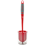 Kleeno by Cello Premium Toilet Brush - With Holder, Red 1 pc 