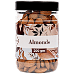 Kitchen Grocery Almonds - Vacuum Packed 400 g (Pack of 2)