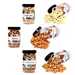 Kitchen Grocery Dry Fruits Combo - Cashew Nut, Almond, Walnut, Vacuum Packed 550 g (Pack of 3)