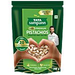 Tata Sampann Premium Pistachios - Roasted & Salted 200 g Pouch