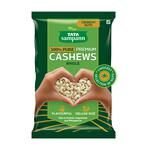 Tata Sampann 100% Pure Premium Cashews Whole - Premium Quality Kaju Rich In Protein, Magnesium, And Phosphorus, Premium Nuts & Dry Fruits 200 g Pouch