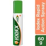 Iodex Rapid Action Spray - Inflammation Relief, 5 Active Ingredients 60 g 
